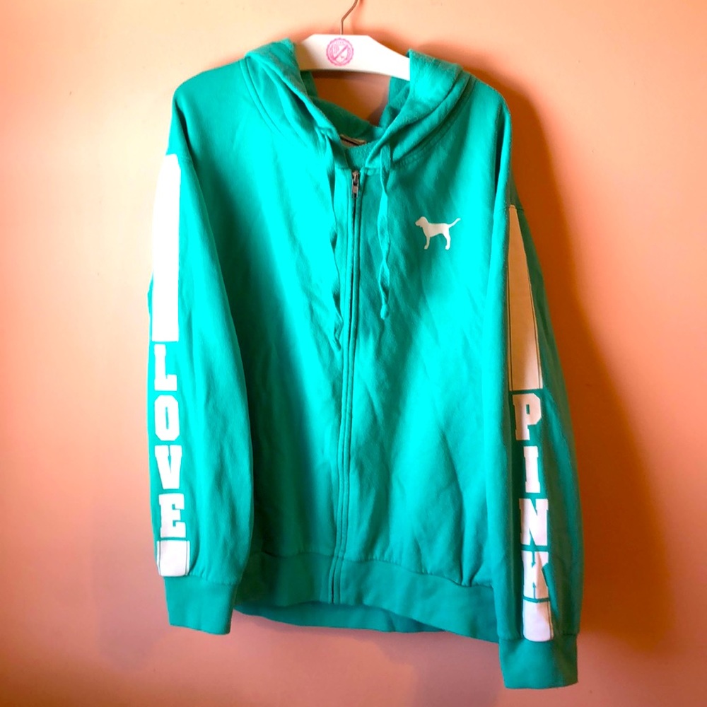 PINK Zip Up Hoodie